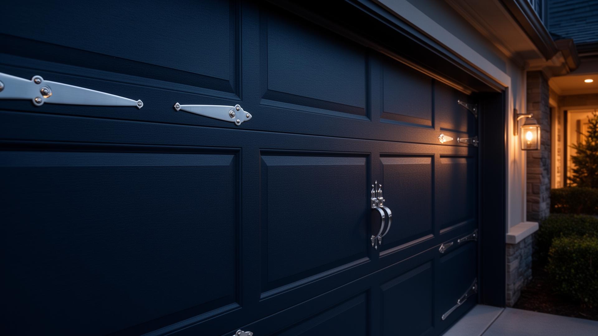 Professional carriage-style garage door